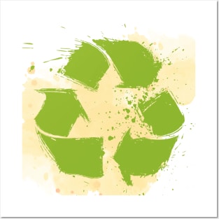 America Recycles Day green design Posters and Art